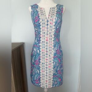 NWOT Lilly Pulitzer & Target Blue and Pink Dress